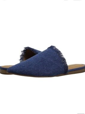 LUCKY BRAND DENIM MULES